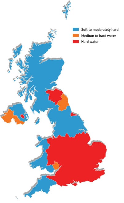 Hard & soft water - Compass Water Softeners